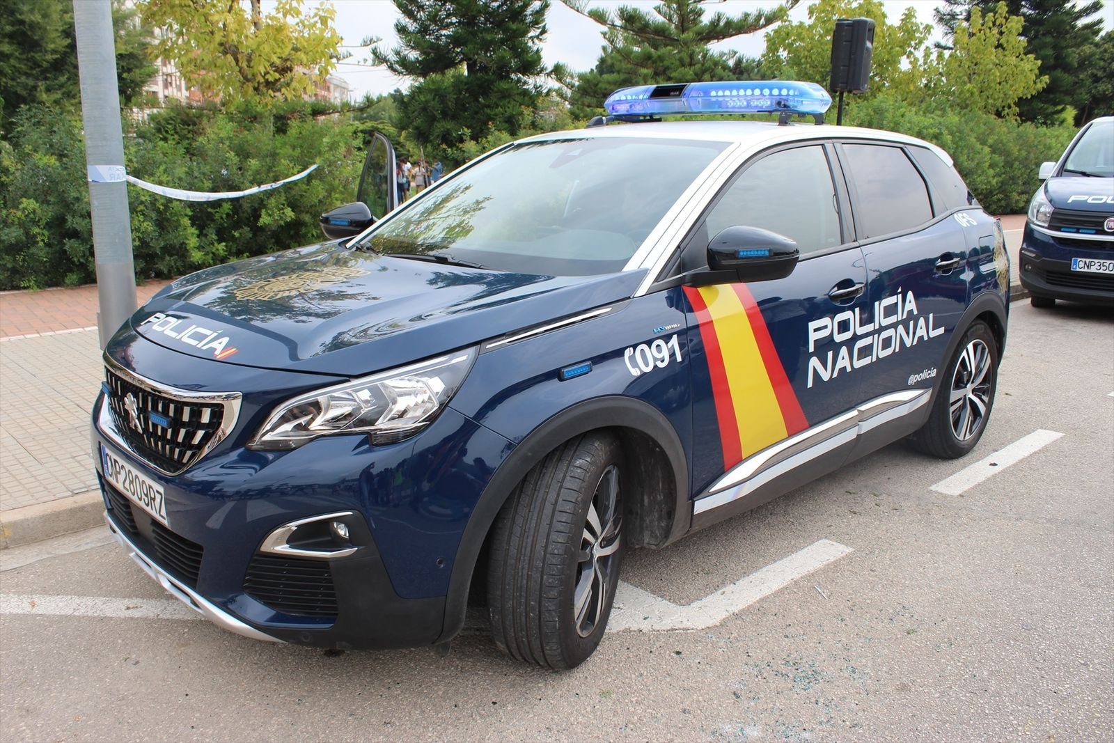 Coche de la Policía Nacional