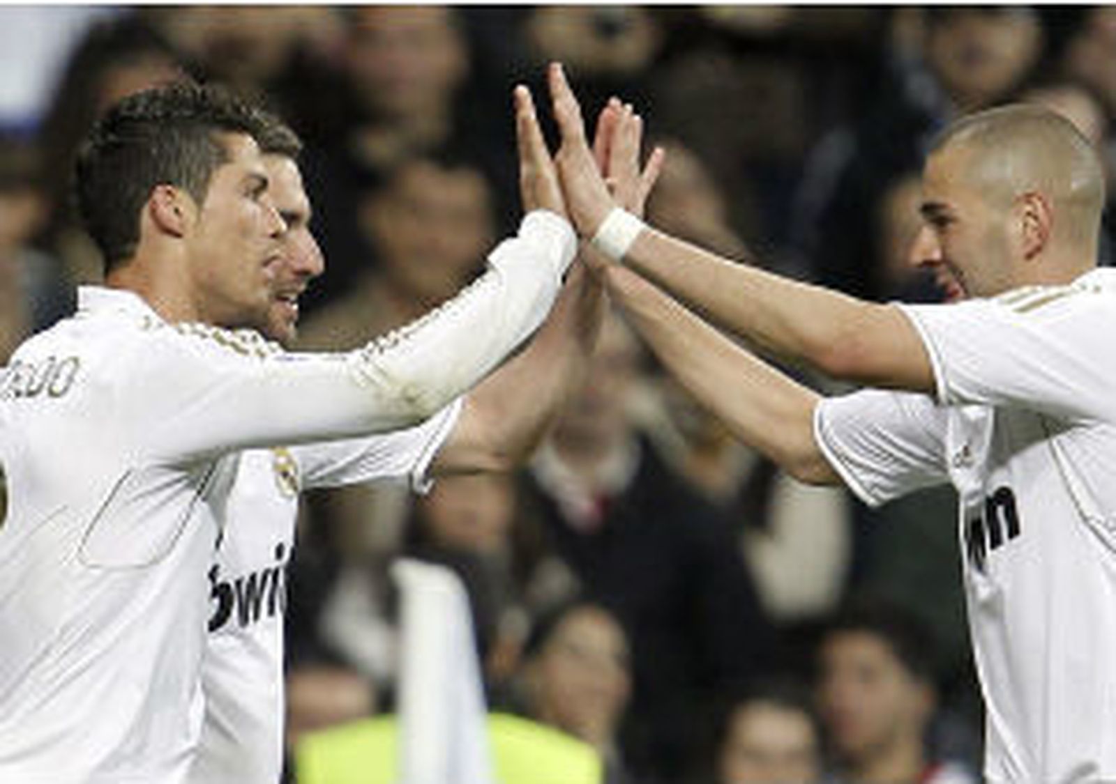 Cristiano, Benzemá y Higuaín