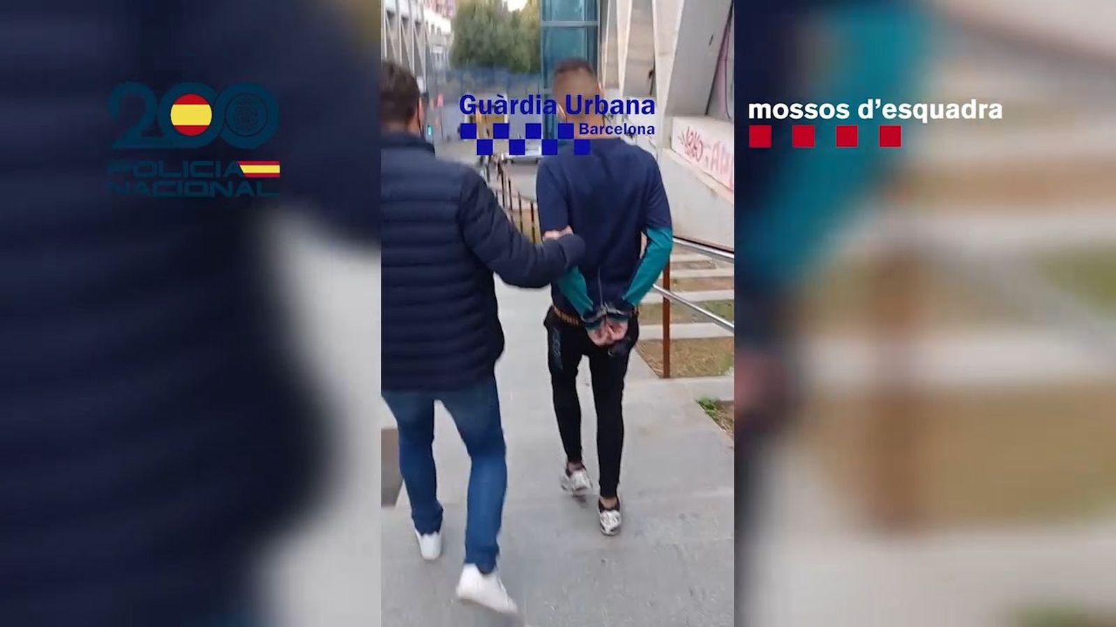 Detenidas 21 personas en Barcelona y Madrid por hacer grafitis en trenes de Renfe y Metro