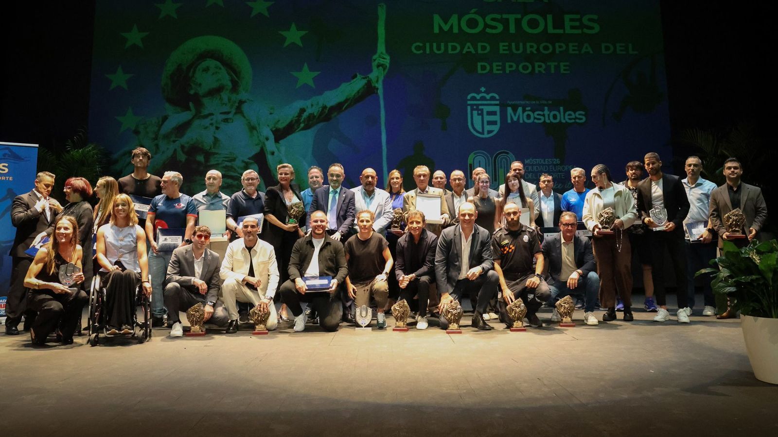Móstoles celebra su XX Gala del Deporte reconociendo a grandes figuras nacionales y locales