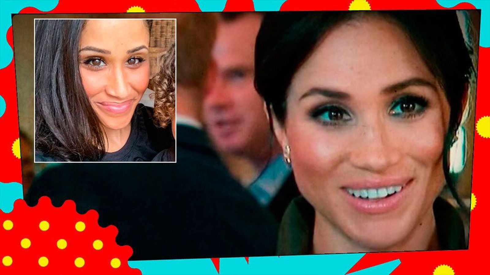 Meghan Markle tiene una doble y ¡no es Begoña Villacís!