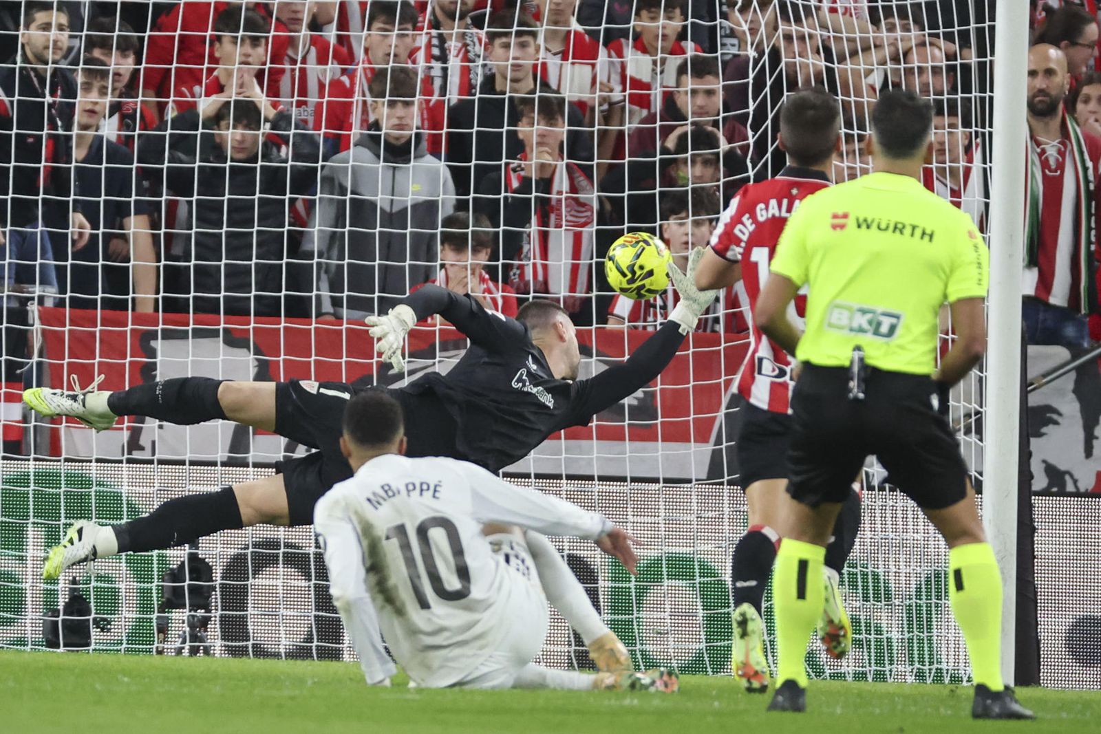 Mbappé marca al Athletic