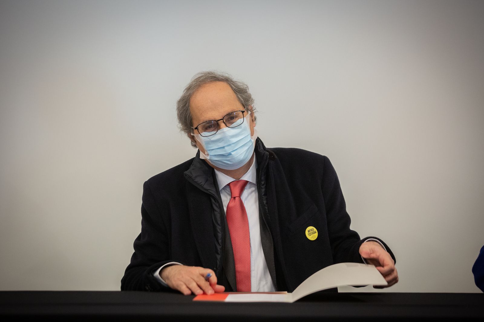 El expresidente de la Generalitat, Quim Torra