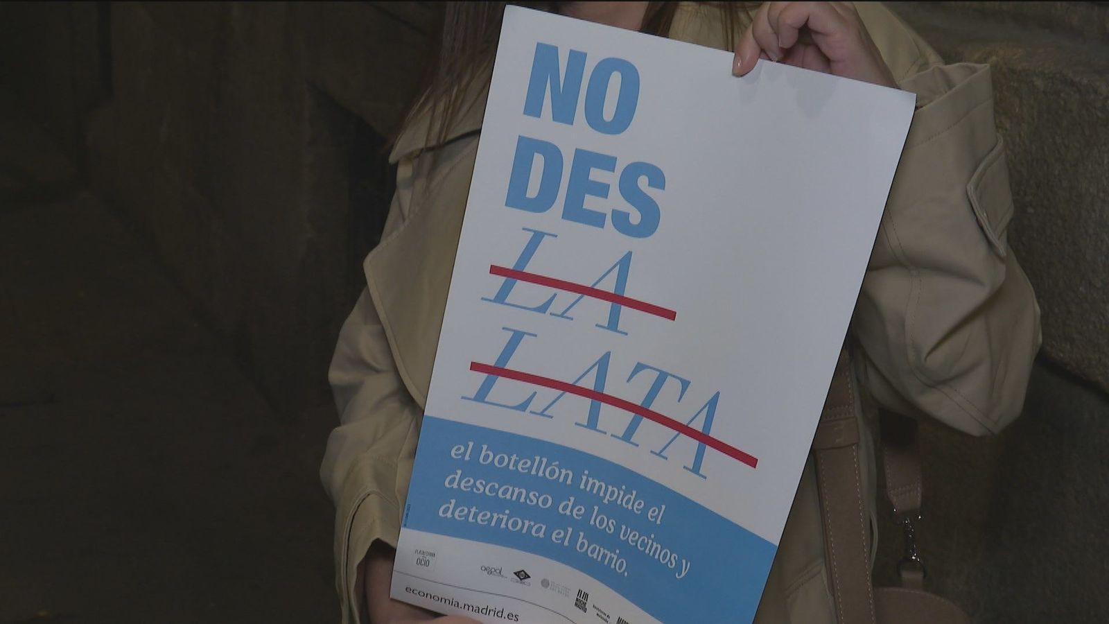 'Que no te den la lata', la campaña para luchar contra el botellón en Madrid
