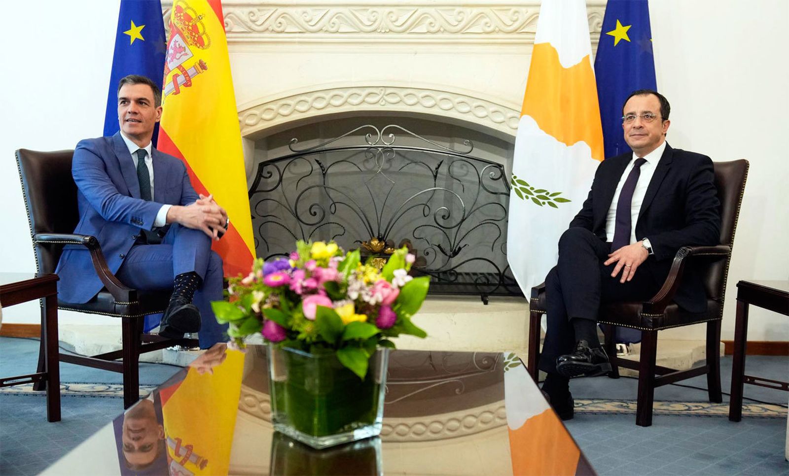 Pedro Sánchez visita Chipre e Italia