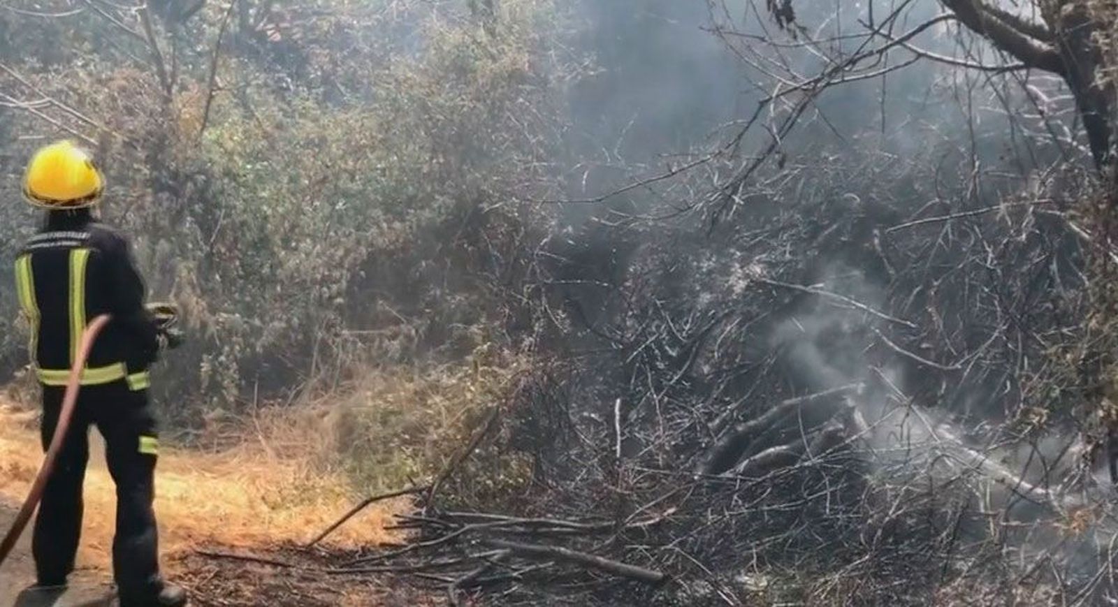 Cadalso y Cenicientos pasarán su tercera noche acechados por el fuego