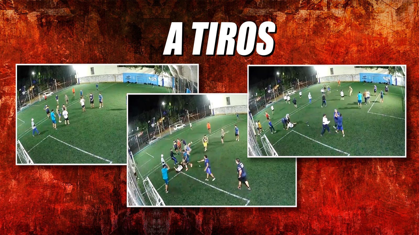 Radicales y policías acaban a tiros en un partido de fútbol 5 en Argentina
