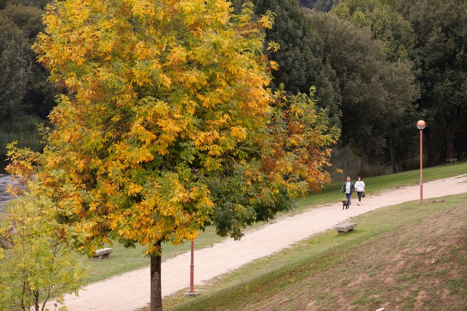 Así viene el otoño: menos lluvia y frío que otros años
