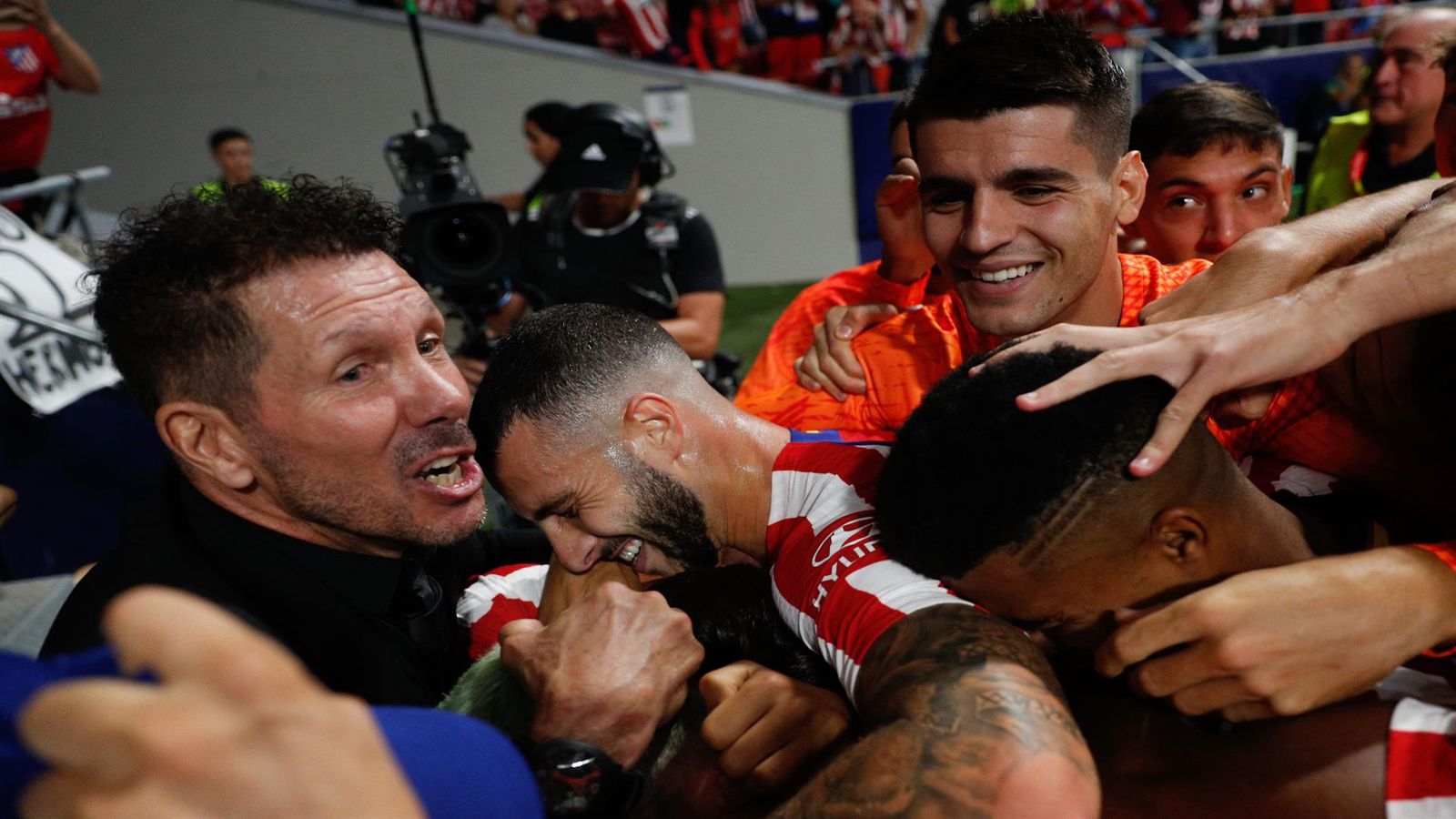 Simeone valora la victoria contra el Oporto
