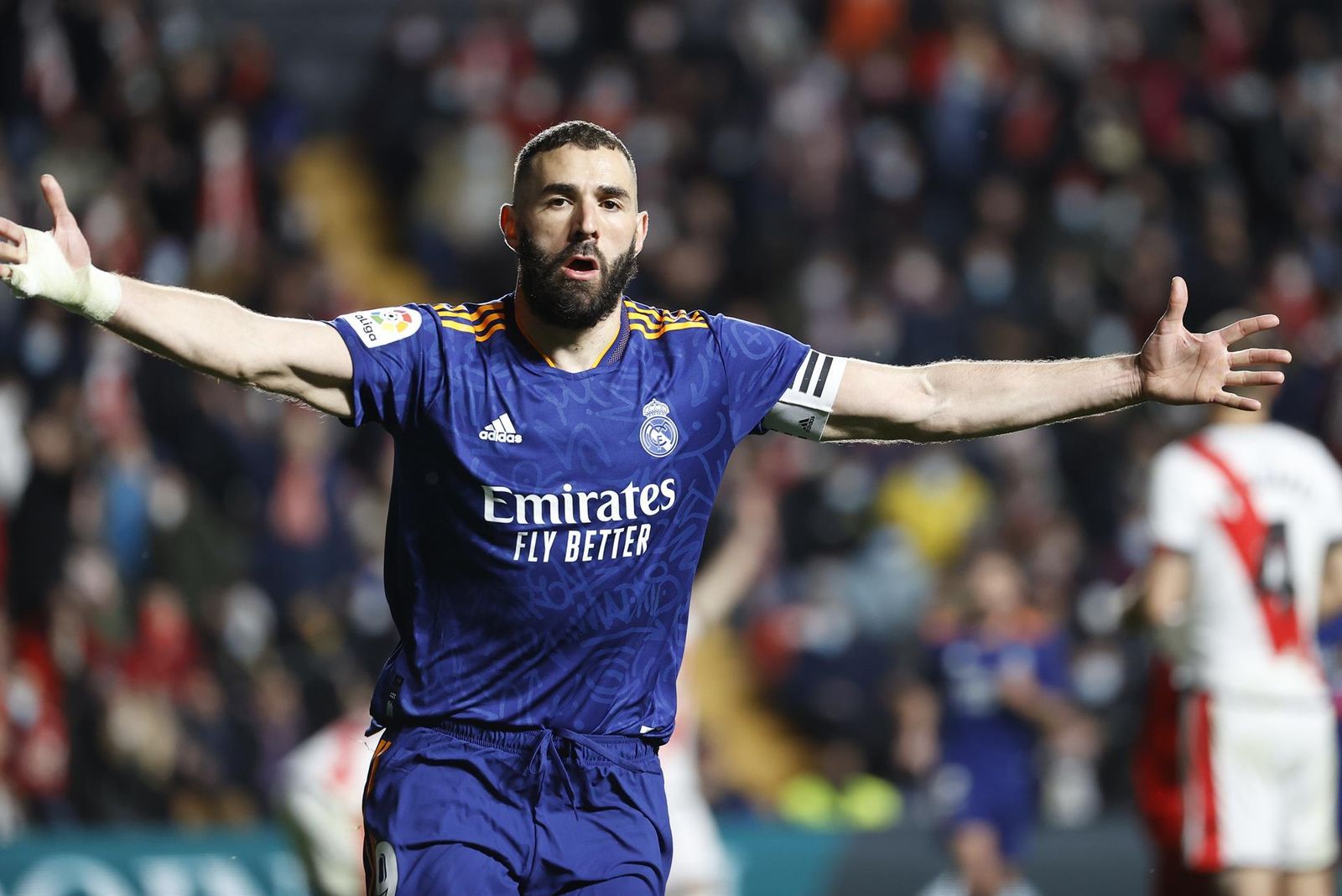 El delantero francés del Real Madrid, Karim Benzema