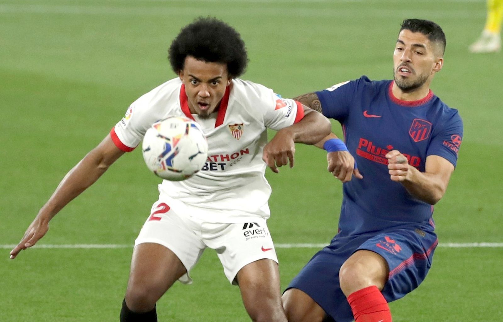 Luis Suárez ante el Atlético de Madrid