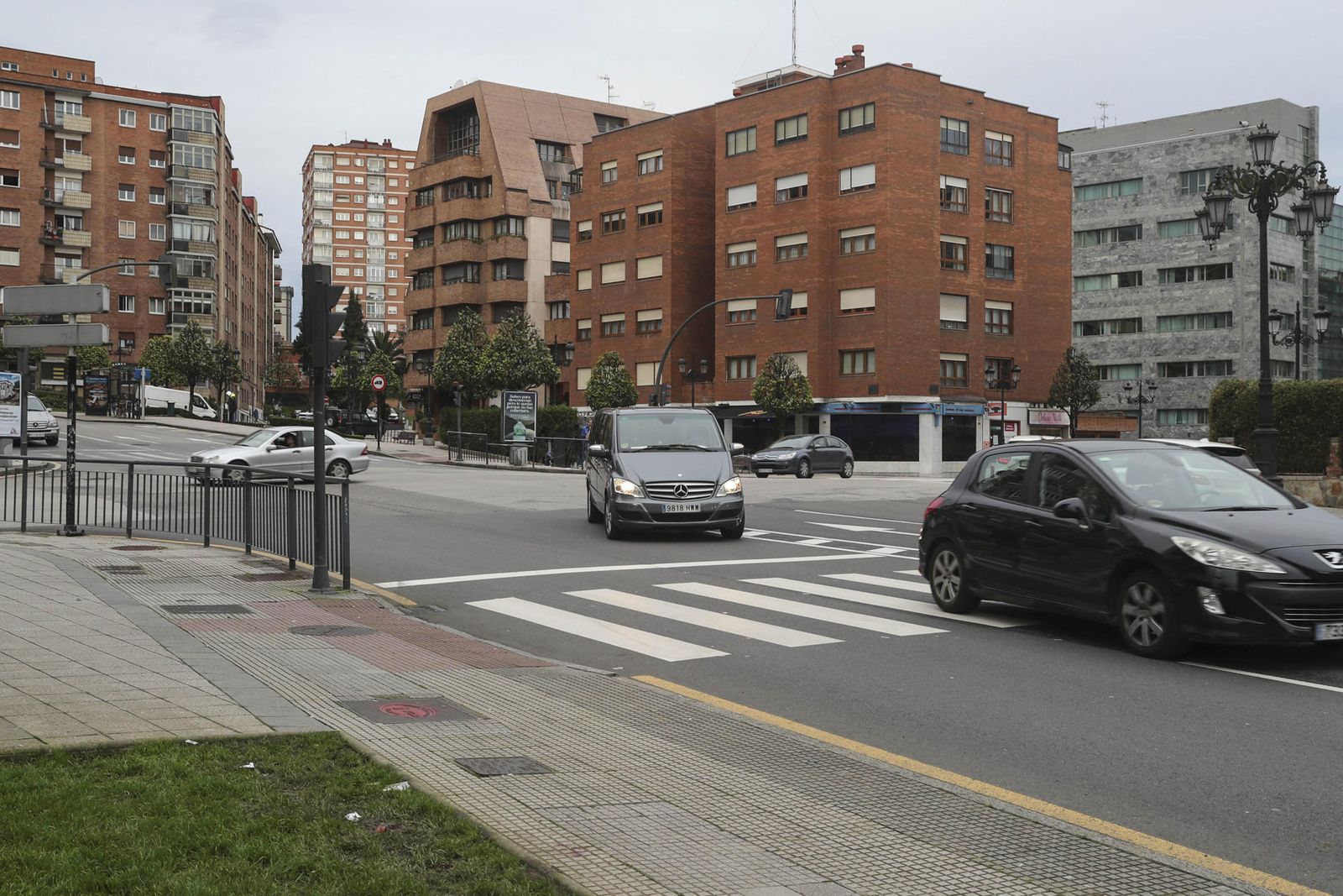 Triple atropello en Oviedo
