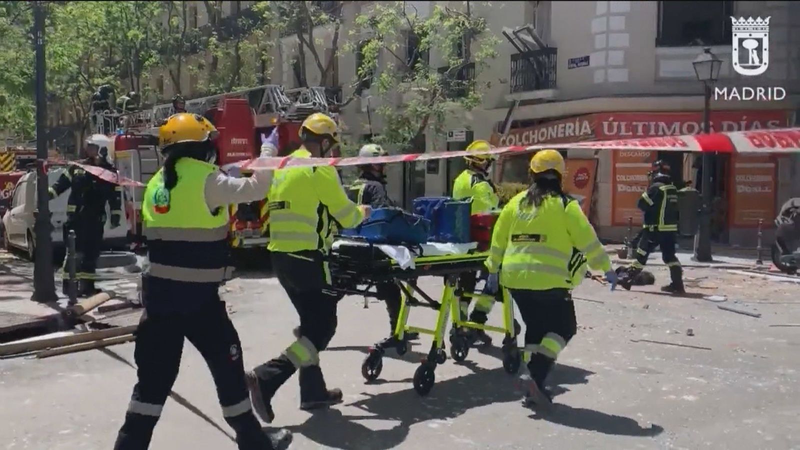 La explosión del barrio de Salamanca deja también 18 heridos, uno grave