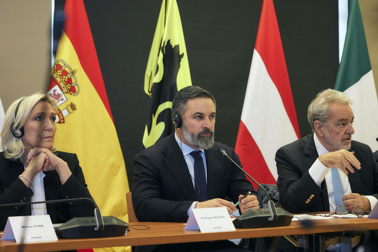 Abascal, presidente de Patriots Europe