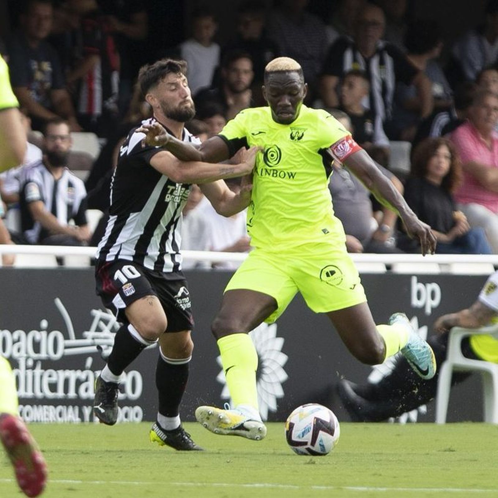 Omeruo, autor de uno de los tantos del Leganés frente al Cartagena