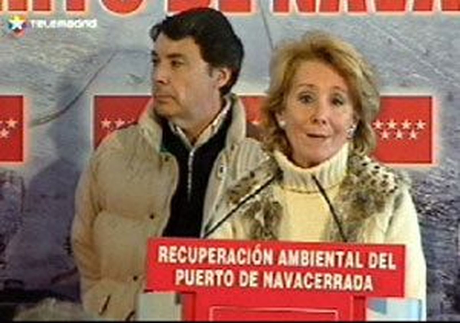 Aguirre en el Puerto de Navacerrada