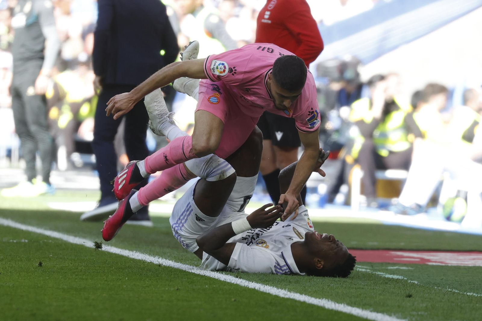 Vinicius ante el Espanyol