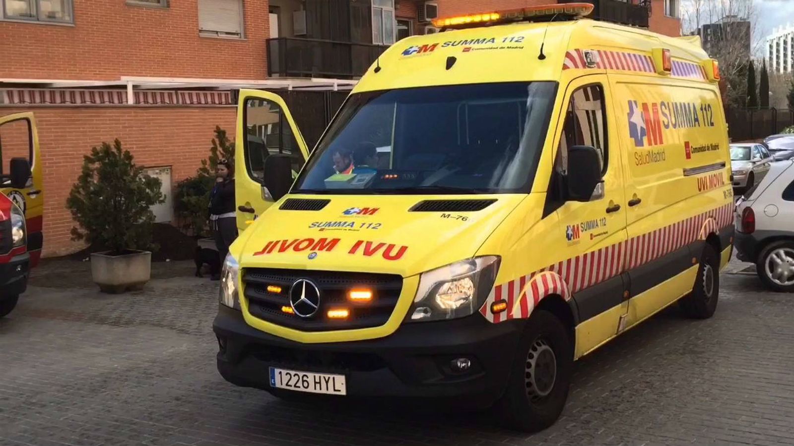 Unidad móvil del SUMMA 112