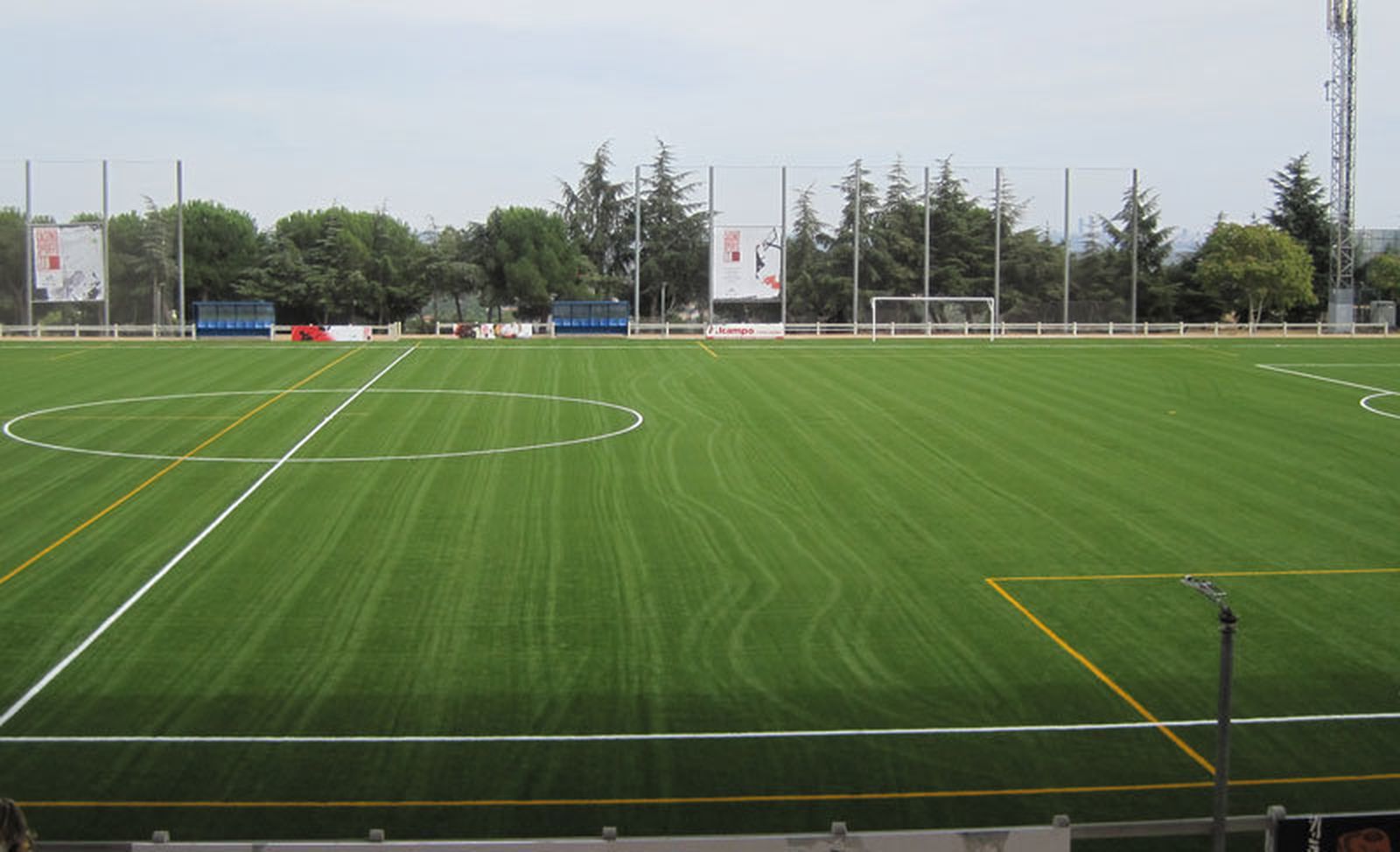 Estadio Julián Ariza, en Torrelodones