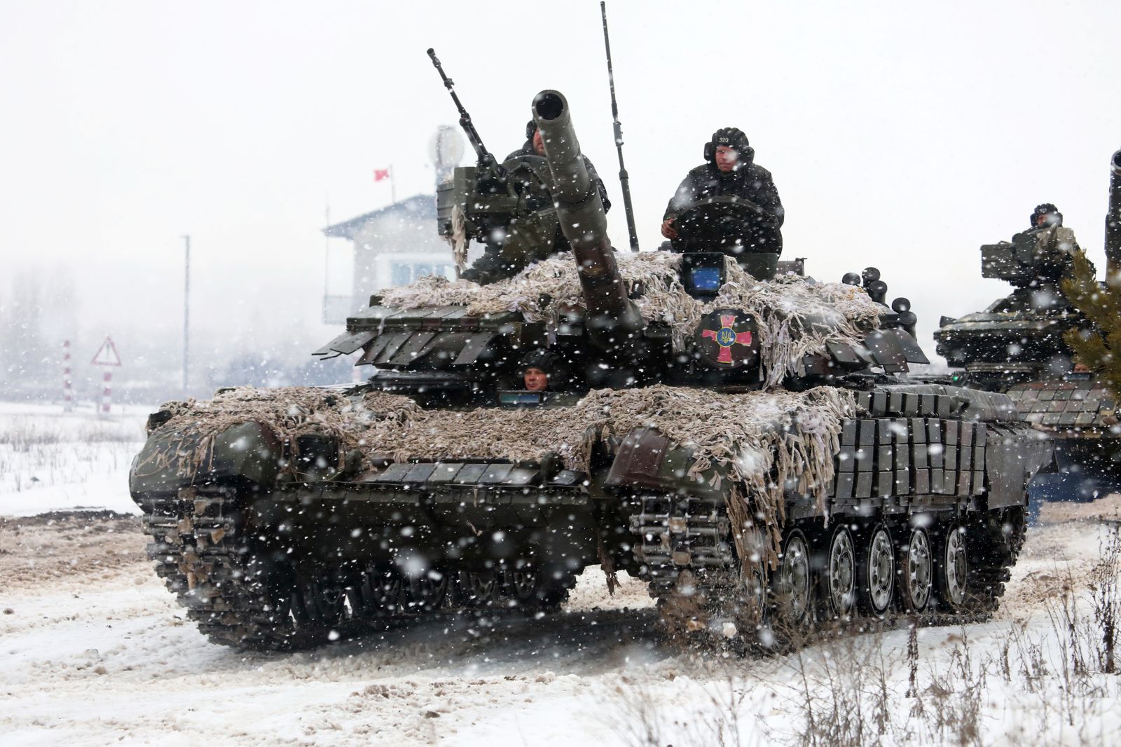 Tanque ruso en Ucrania