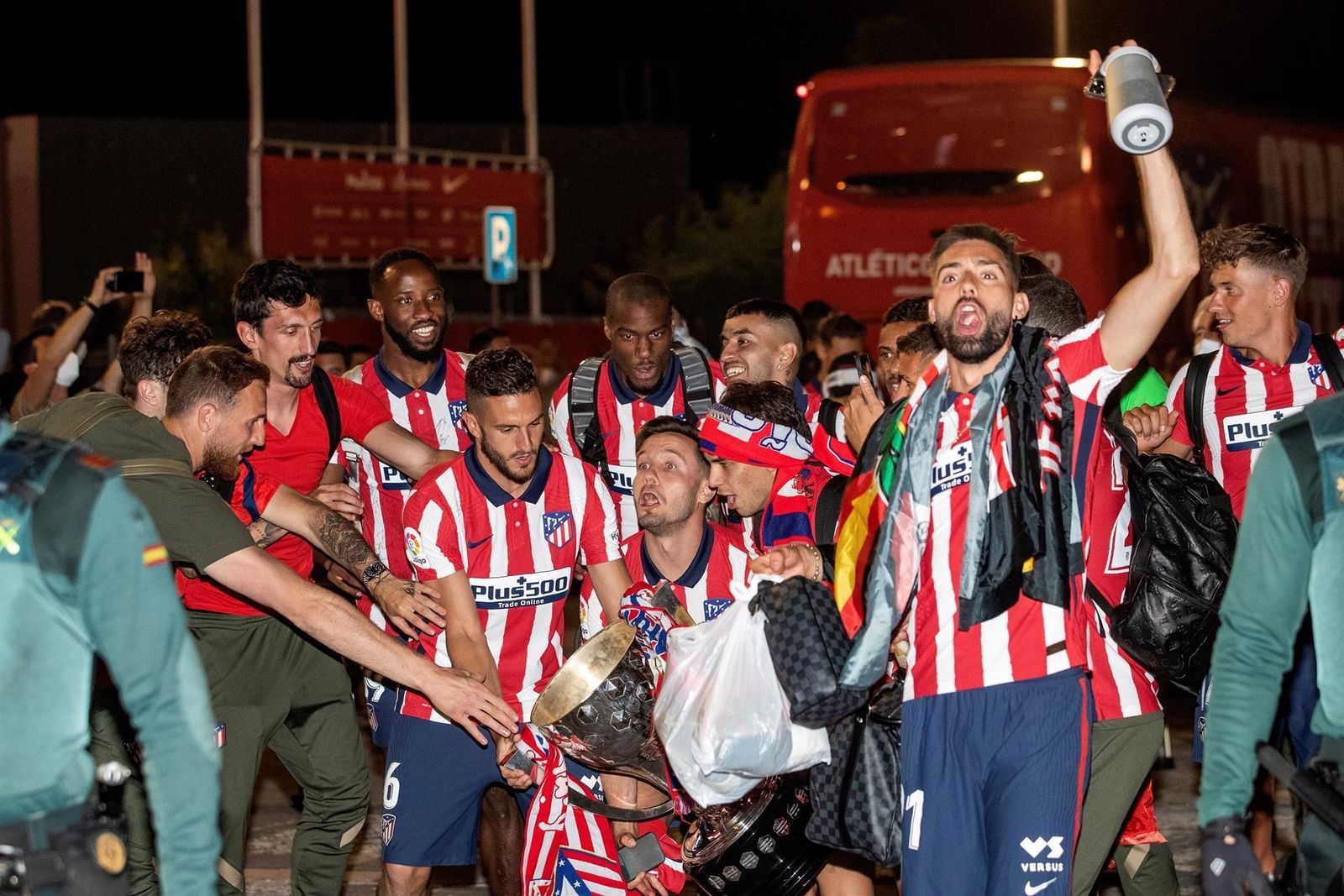 Así fue la celebración del titulo de Liga