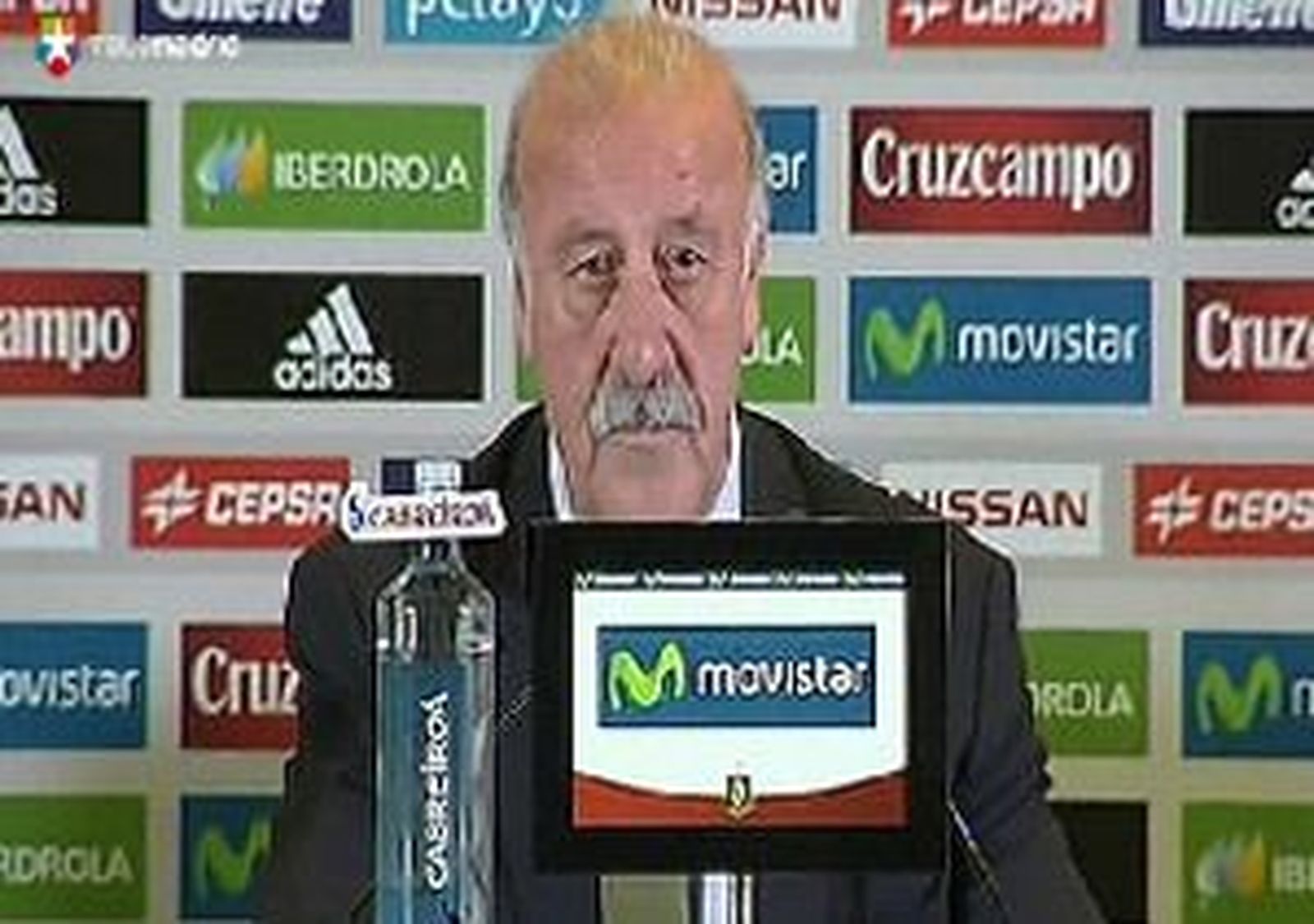 Del Bosque: "No podemos llevar al Mundial a jugadores mermados"