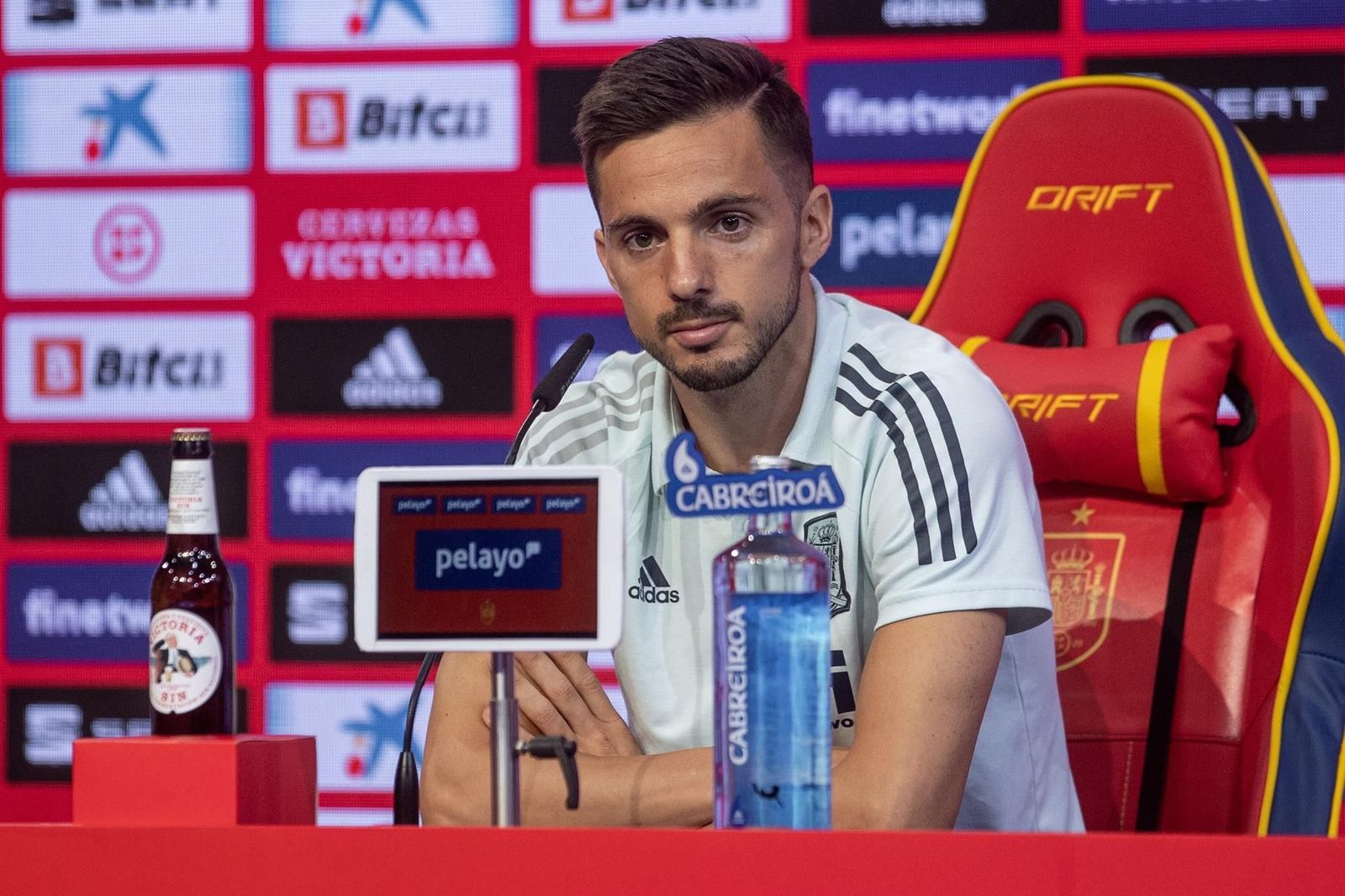 Sarabia: "No tenemos más presión por lo que hacen otras selecciones"