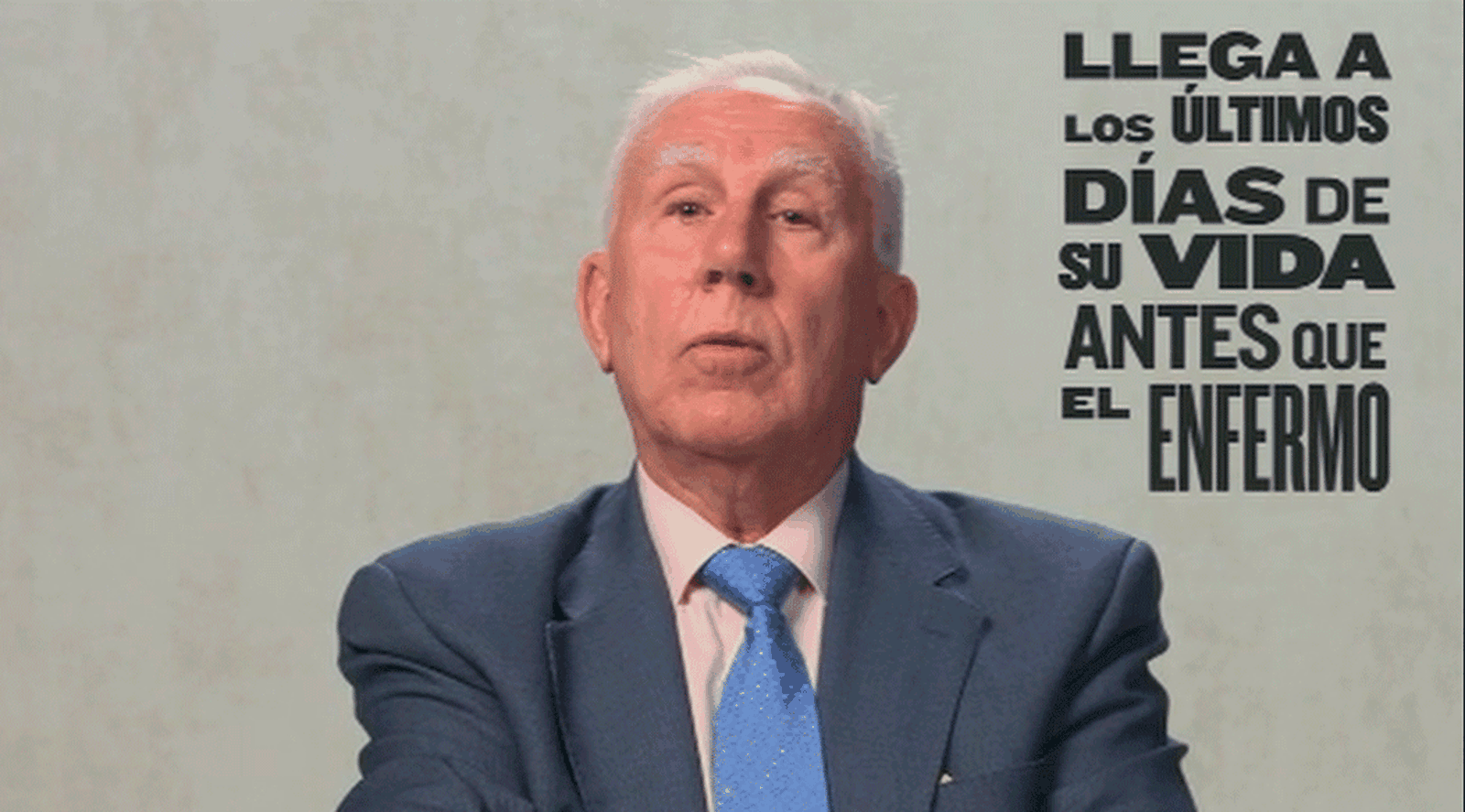 El cuidador "en muchas circunstancias llega a los últimos días de su vida antes que el enfermo"