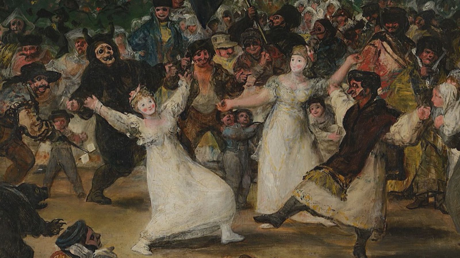 "El entierro de la sardina" de Francisco de Goya