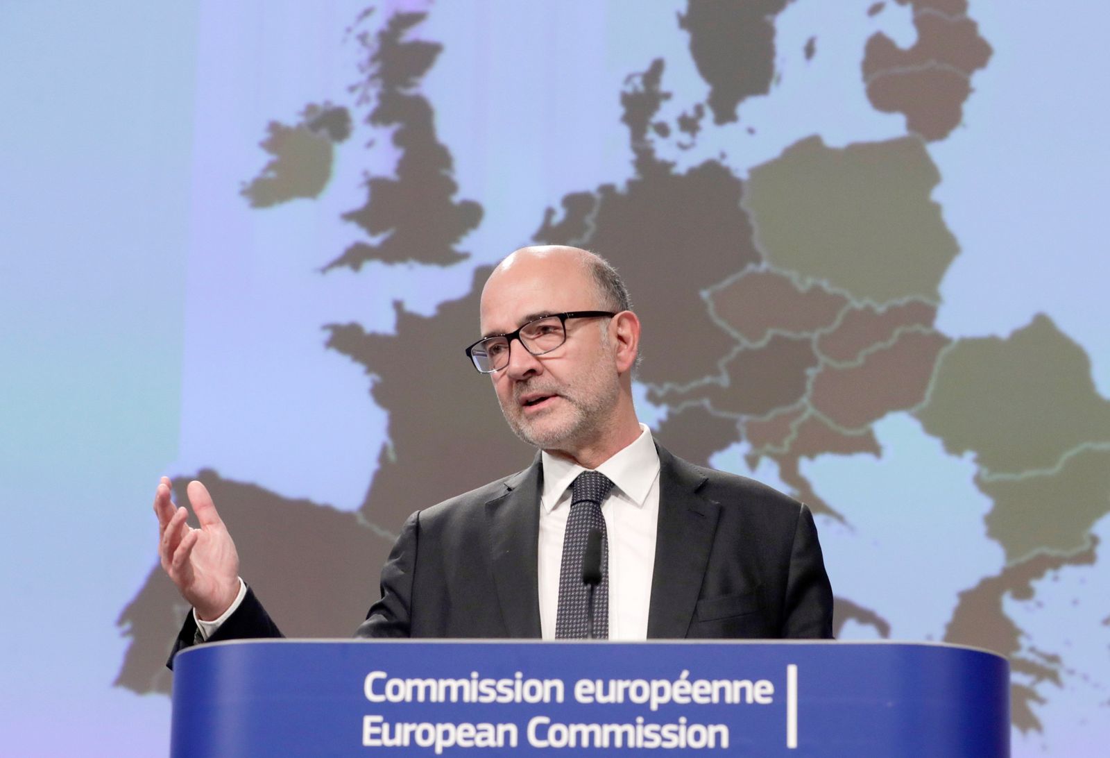 Pierre Moscovici, comisario europeo de Asuntos Económicos y Financieros