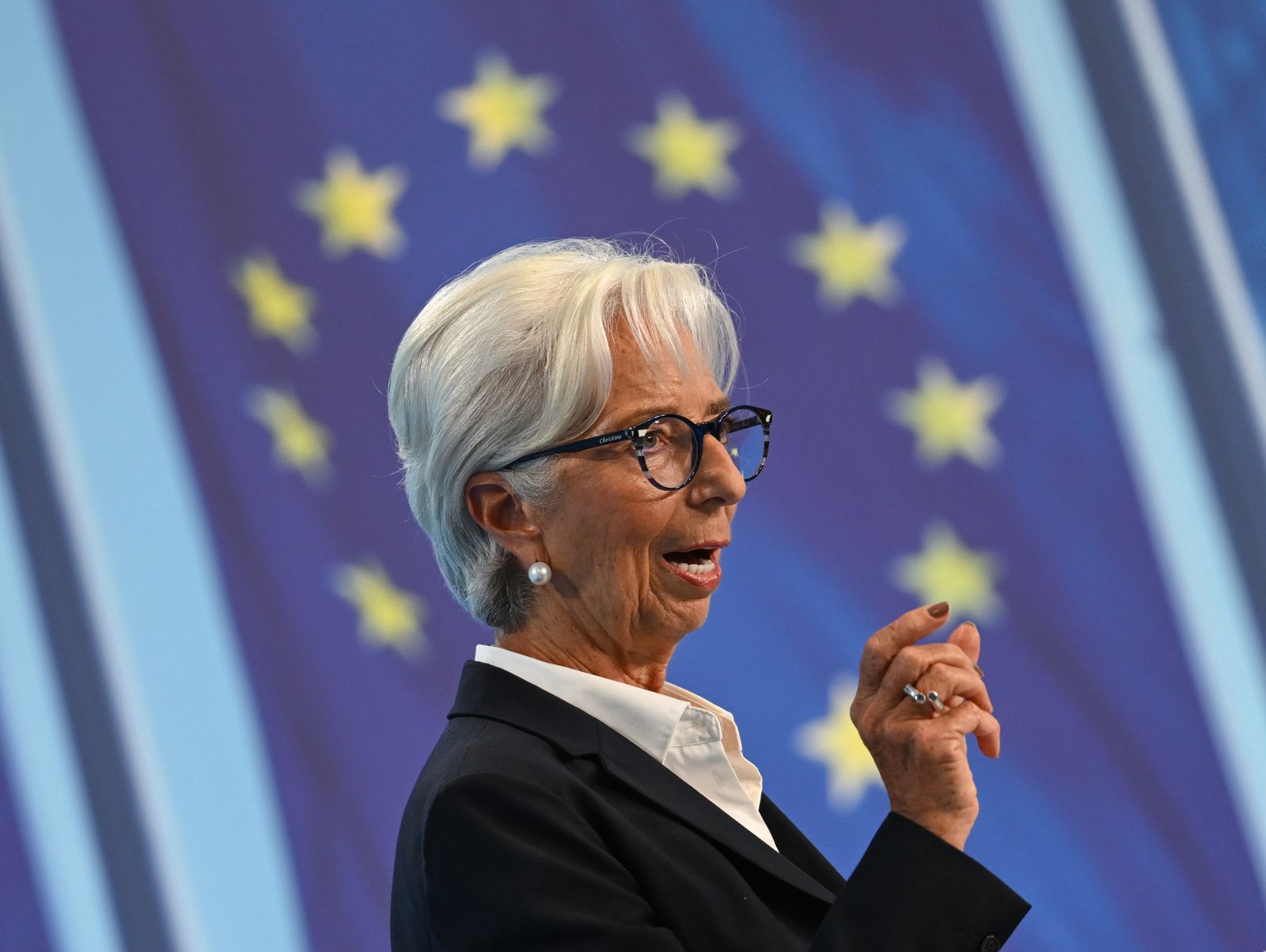 Christine Lagarde, presidenta del Banco Central Europeo