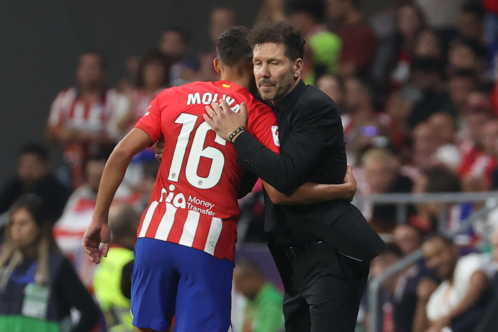 Simeone y Nahuel Molina