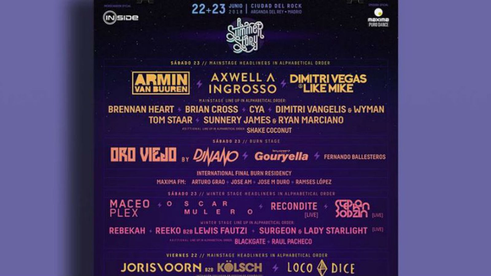 El festival 'A summer story' vuelve a Arganda con cerca de sesenta artistas