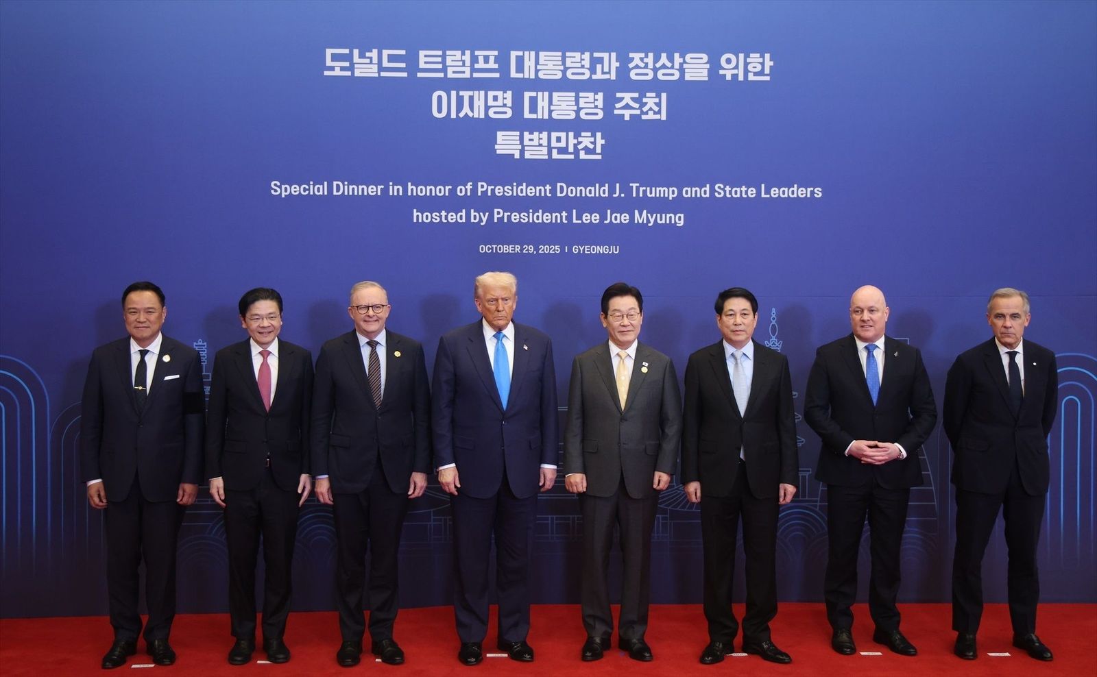 Trump ya está en Corea del Sur a la espera de reunirse con el presidente chino Xi Jinping