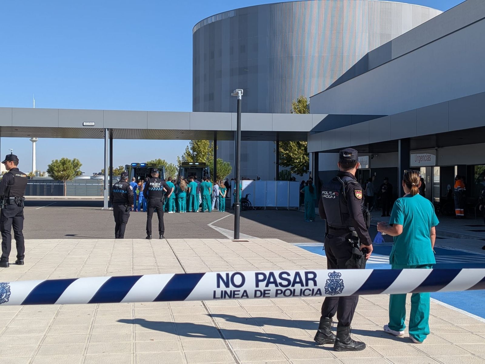 El Hospital de Toledo recibe decenas de heridos del accidente ferroviario de Urda
