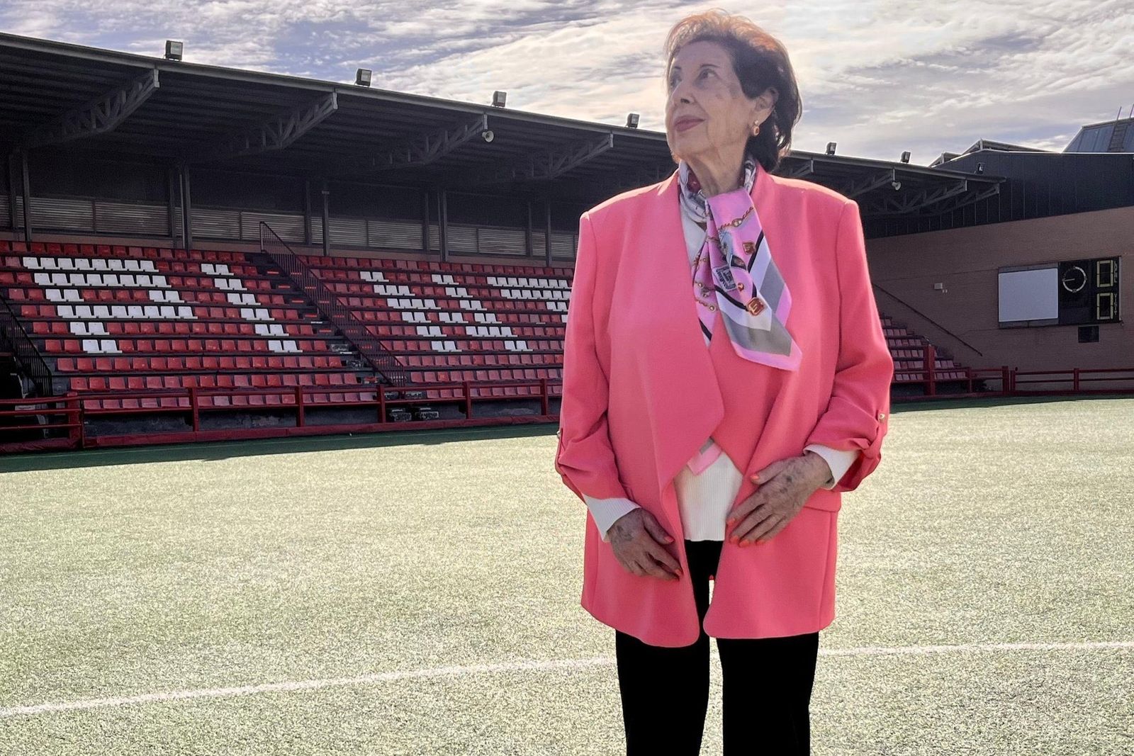 Amelia del Castillo, primera presidenta de un club de fútbol español