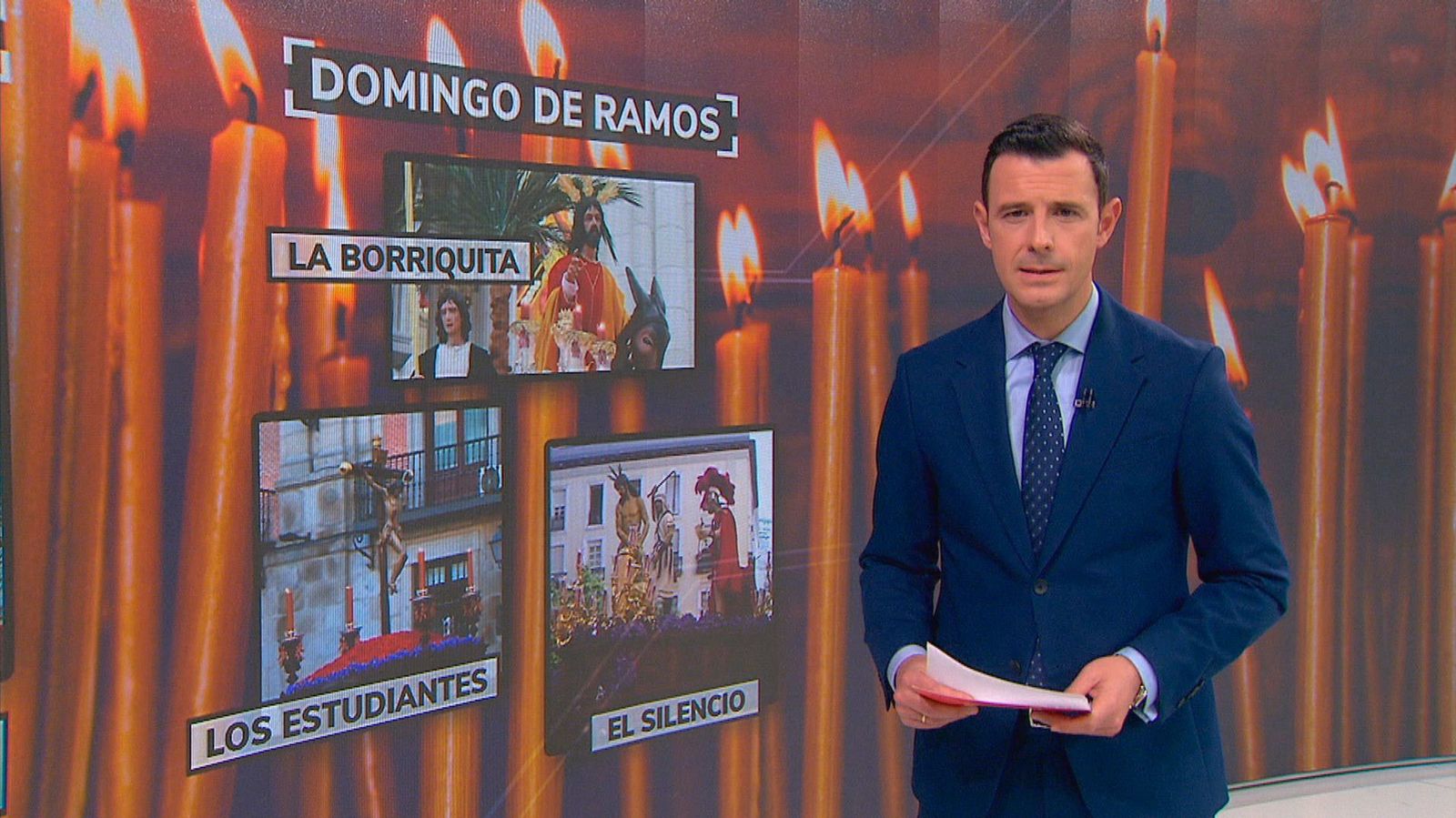 La Borriquita, Los Estudiantes y Jesús del Perdón, listos para procesionar este Domingo de Ramos