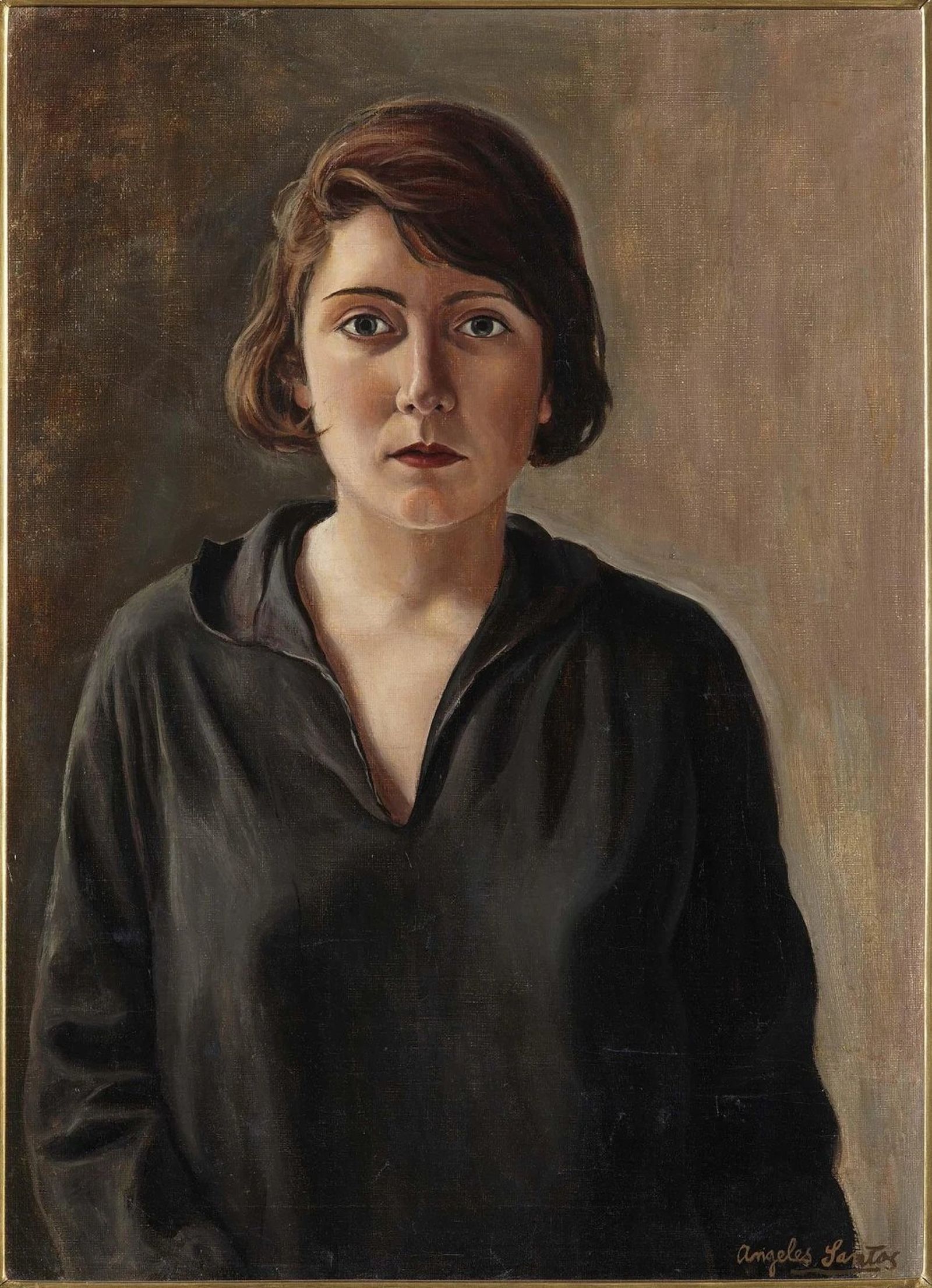 'Autorretrato', Ángeles Santos