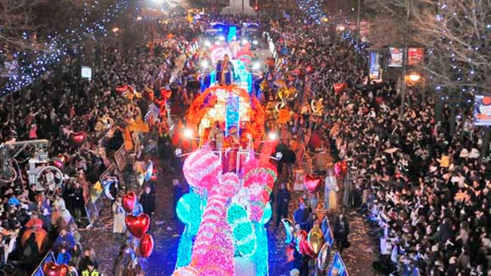 Madrid impide circular a furgonetas y camiones durante las cabalgatas