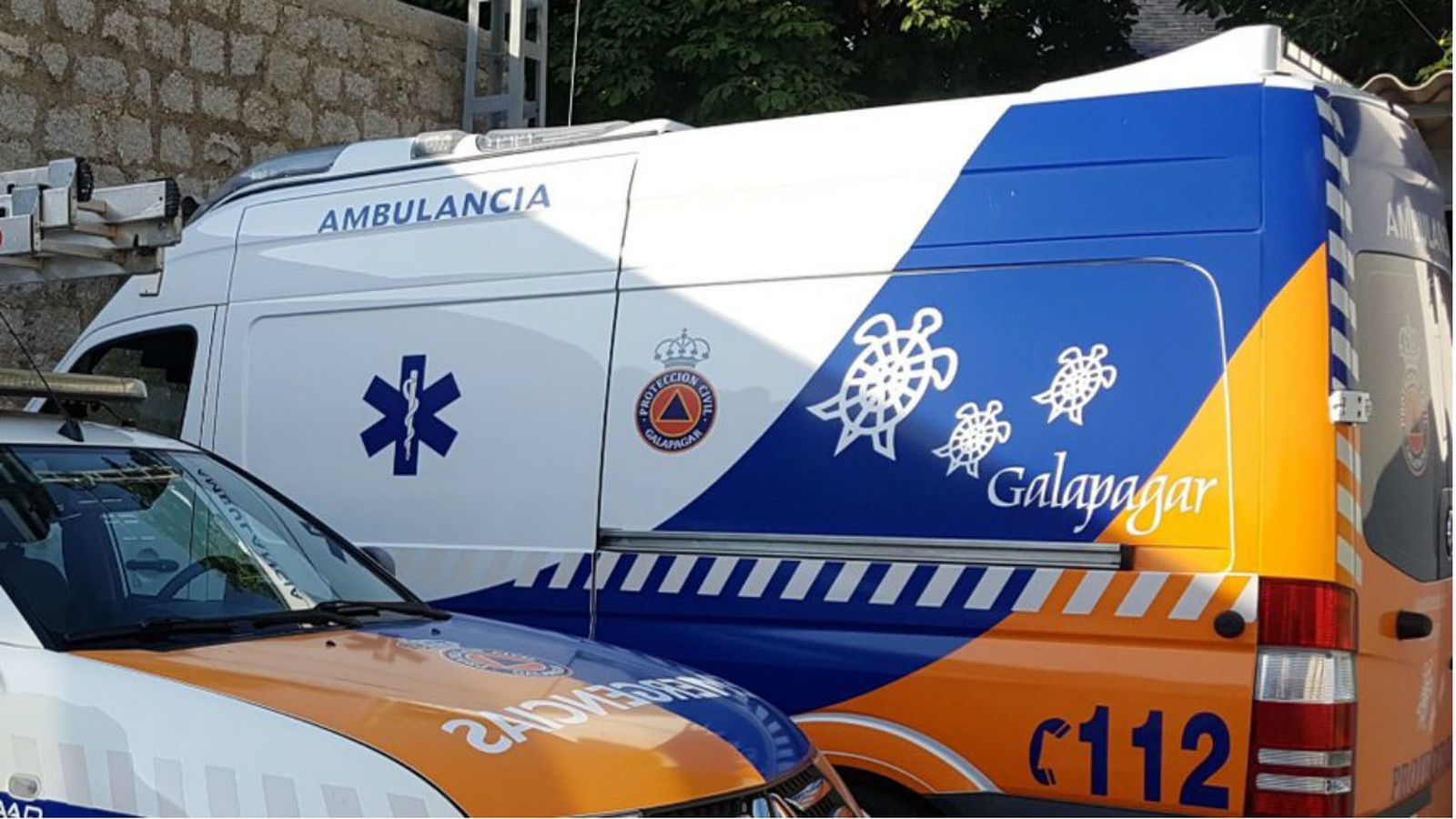 Ambulancia de Protección Civil