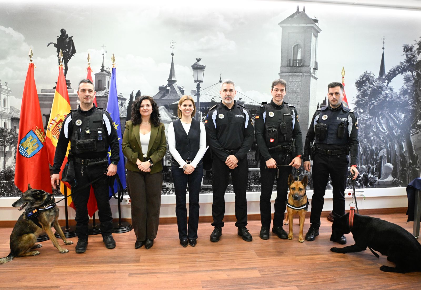 Presentación de la Unidad Canina de la Policía Local de Alcalá de Henares