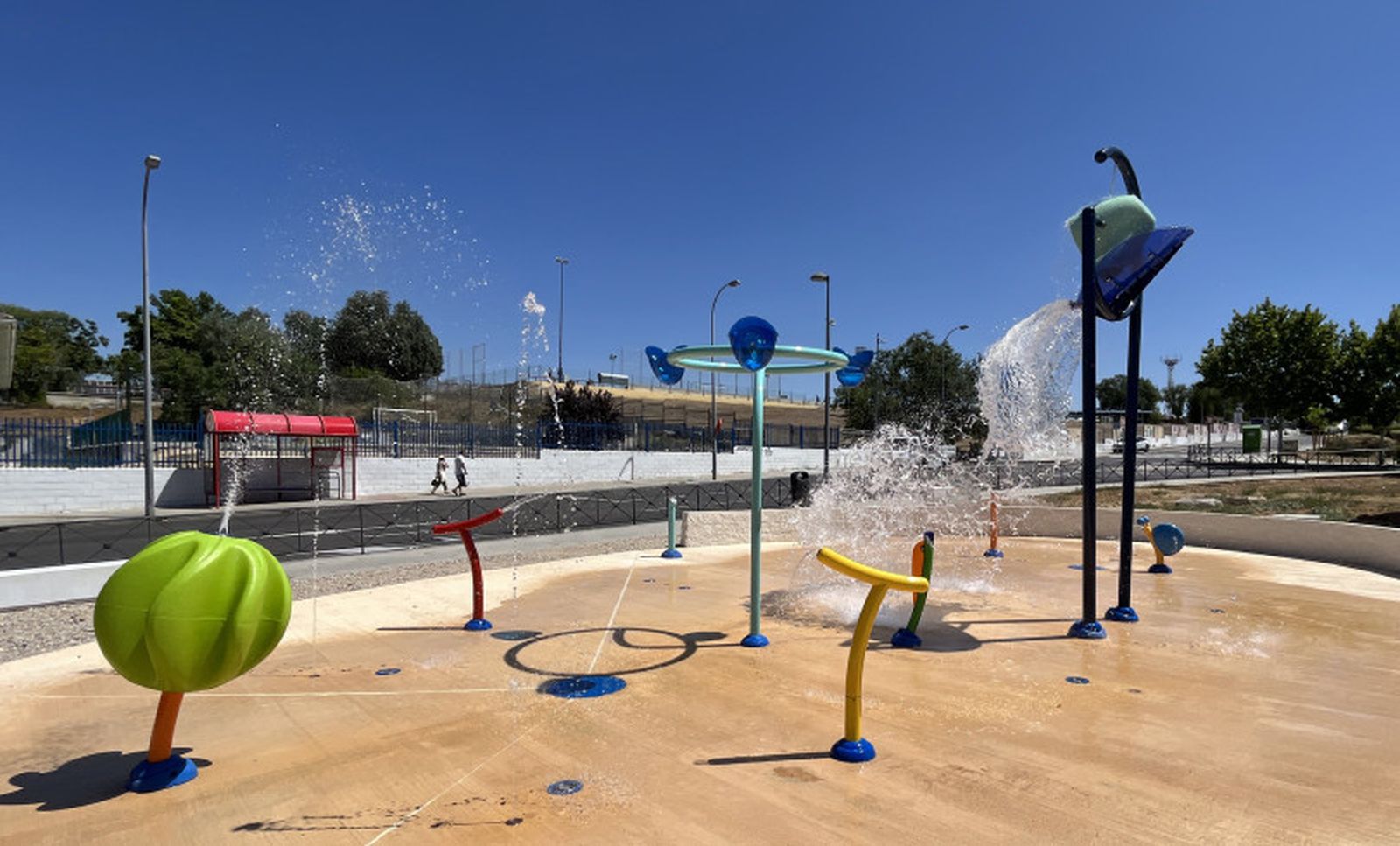 El nuevo espacio infantil y refrescante de Paracuellos de Jarama