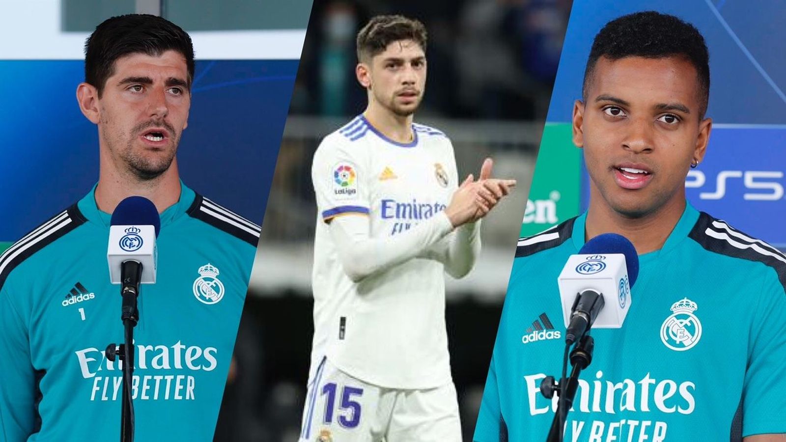 Courtois, Valverde y Rodrygo solo piensan en París