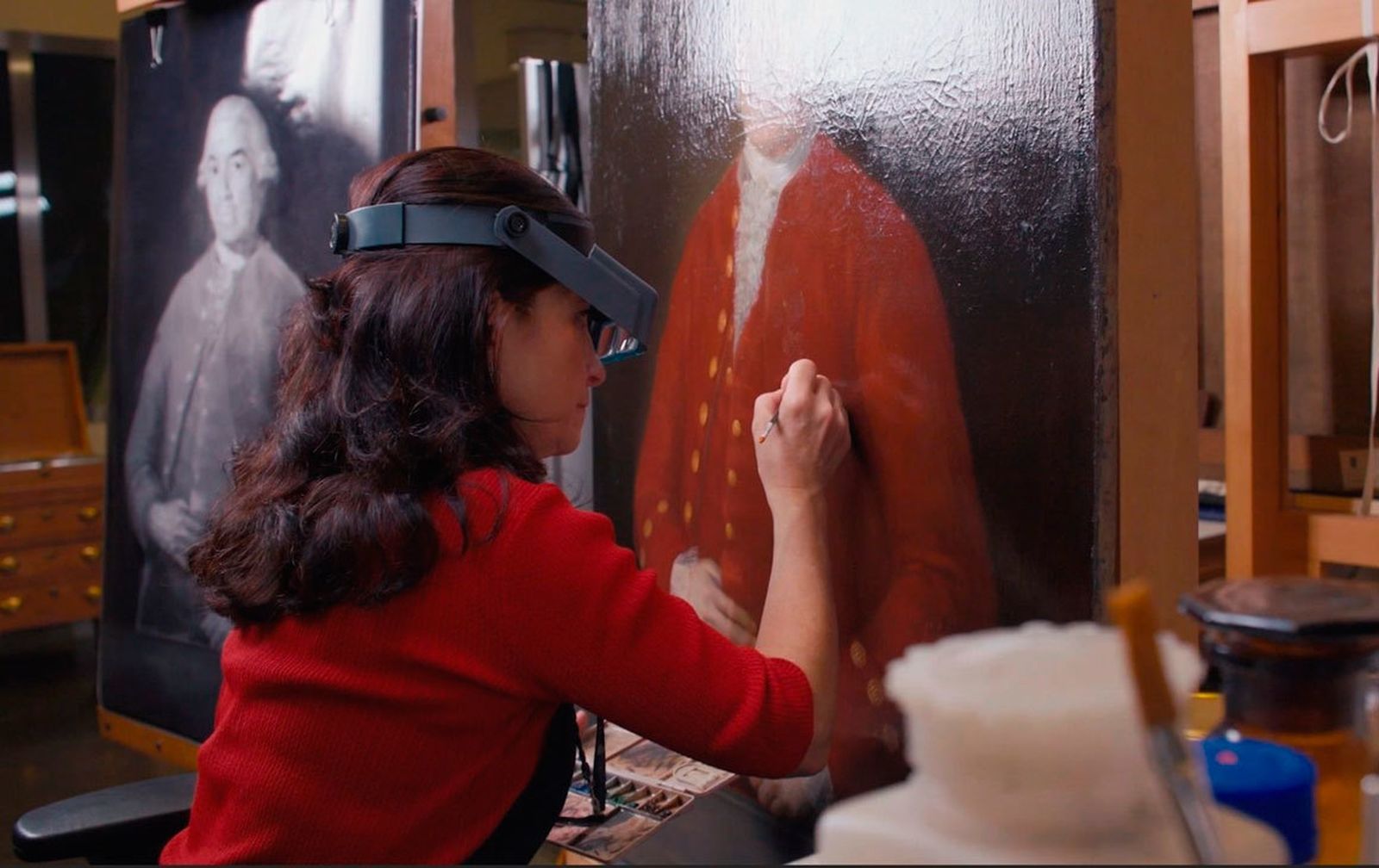 Restauración en el Museo del Prado del retrato de José de Toro Zambrano y Ureta, obra de Francisco de Goya