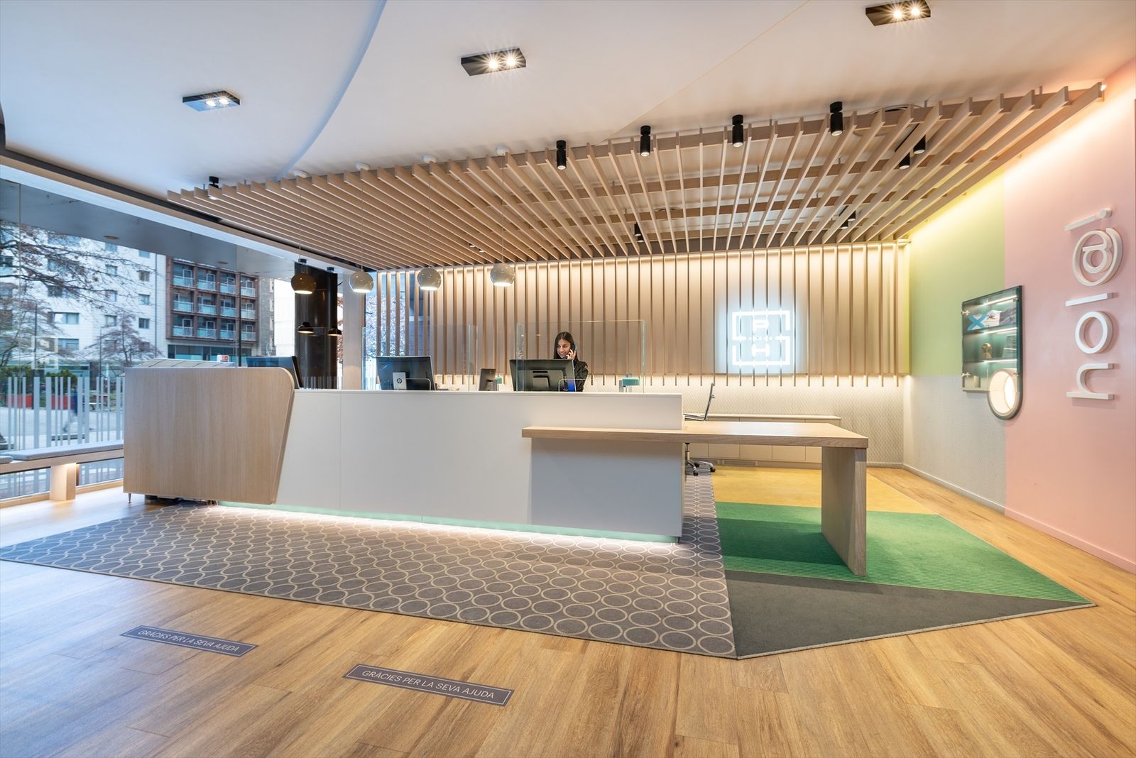Recepción hotel