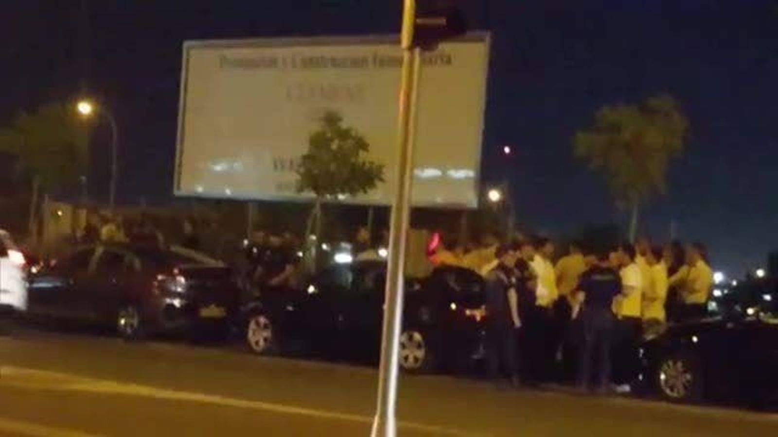 Tensión entre taxistas y conductores de VTC cerca del Mad Cool