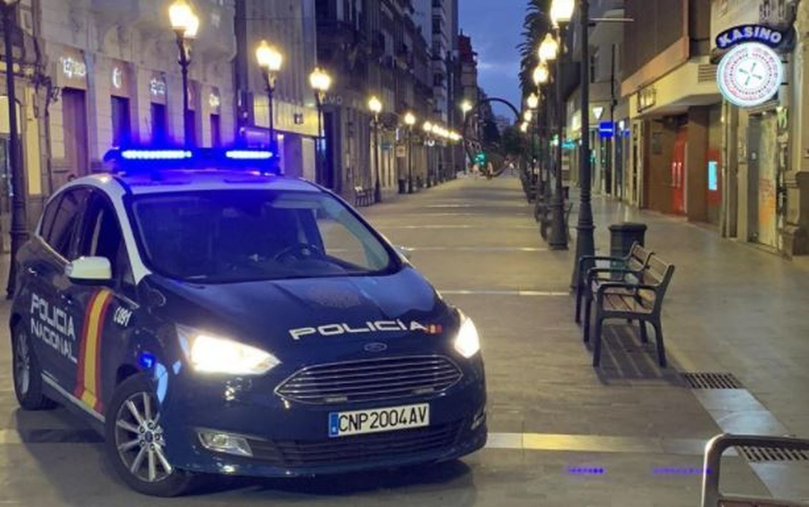Coche de la Policía Nacional