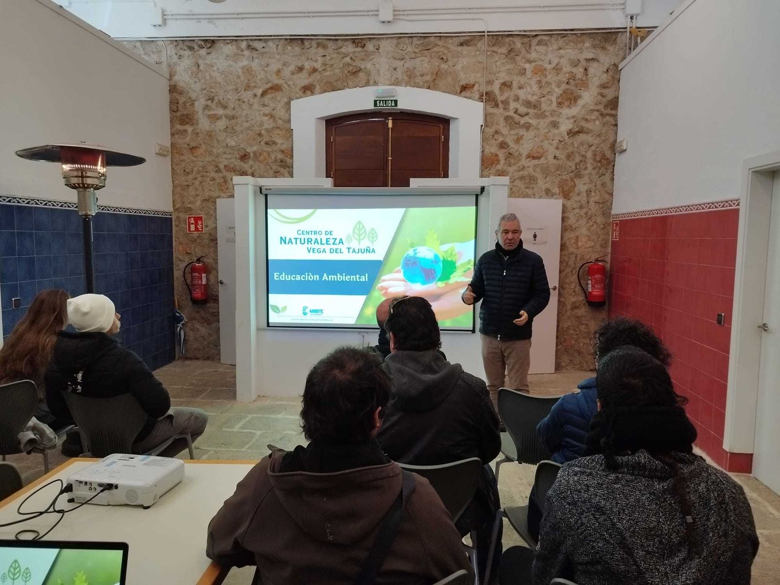 Presentación de los cursos de Ambite en el Centro de Naturaleza Vega del Tajuña