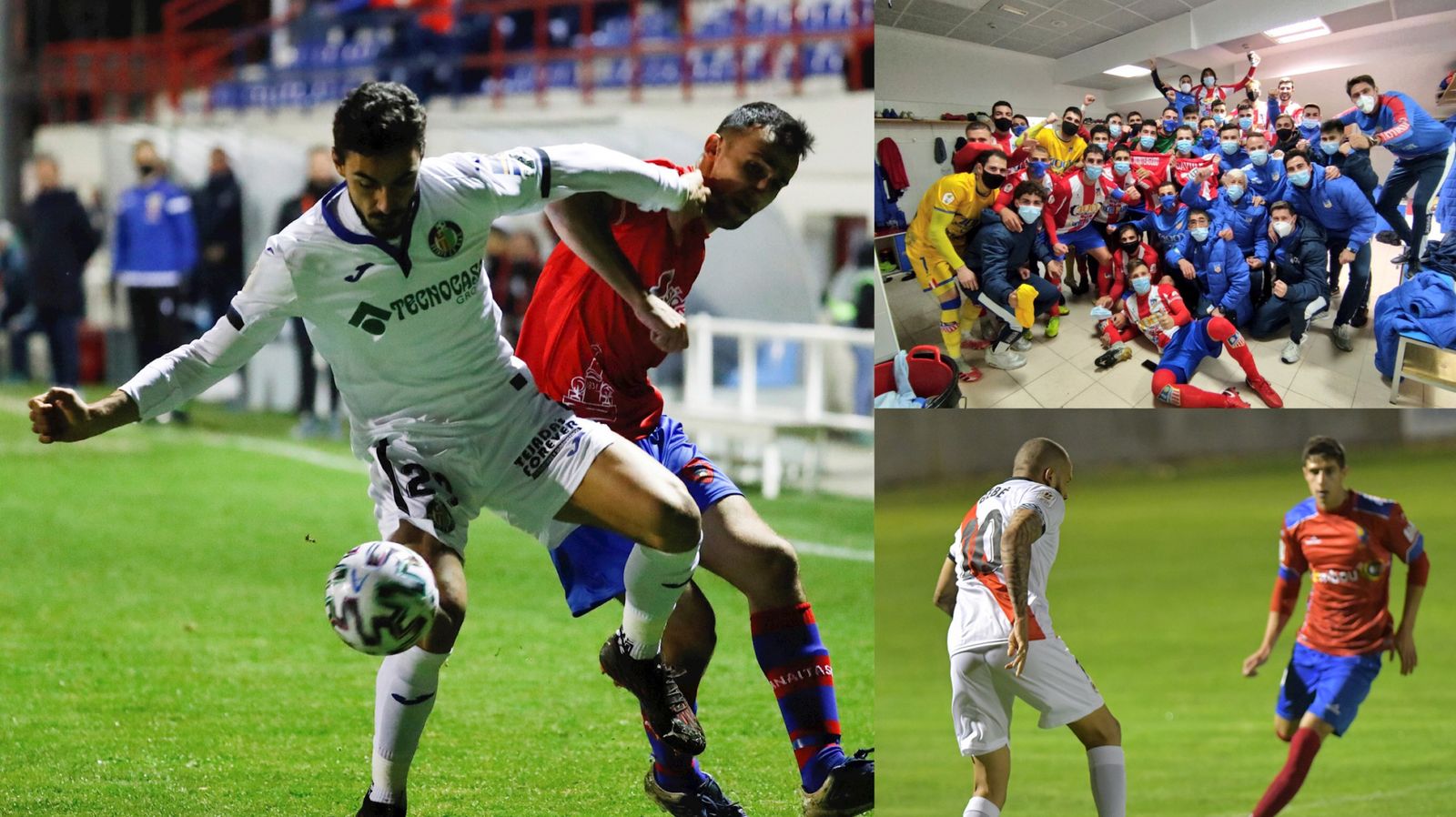 Getafe, Rayo y Navalcarnero en la Copa del Rey
