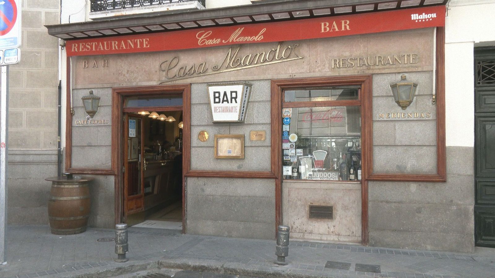 Casa Manolo: el bar del Congreso de los Diputados